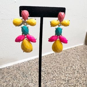 Multicolored jewelry earrings handmade